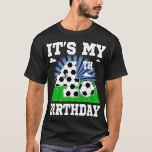 T-shirt Garçon de 4 ans C'est mon 4ème anniversaire Thème