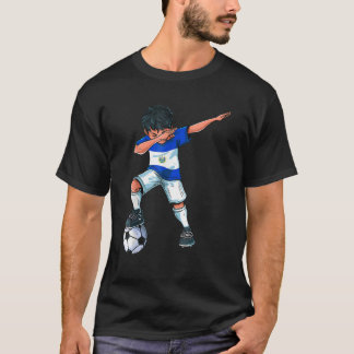T-shirt Garçon de football Dabbing El Salvador Football sa