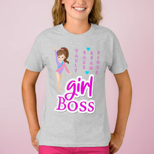 T-shirt garçon de gymnastique