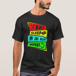 T-shirt Garçon de Jai Alai dormant de nourriture