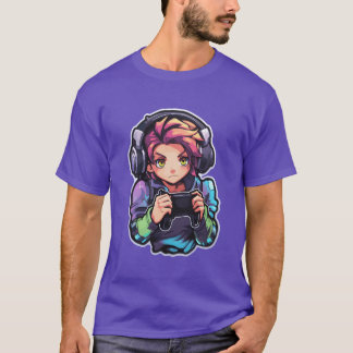 T-shirt Garçon de jeu Anime vintage