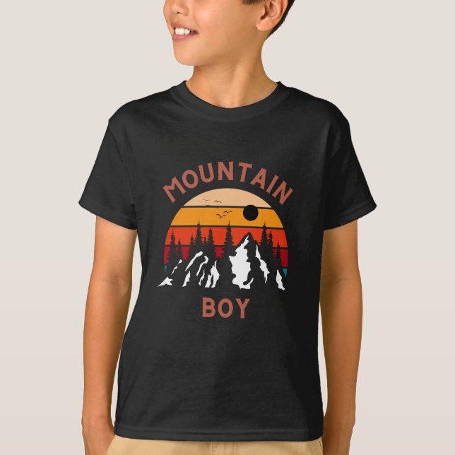 T-shirt Garçon de montagne (Devant)