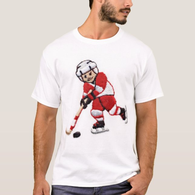 T-shirt Garçon d'hockey (Devant)