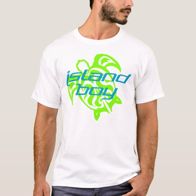 T-shirt Garçon d'île (Devant)