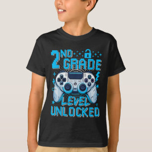 T-shirt Garçon du premier jour de jeu vidéo débloqué de ni