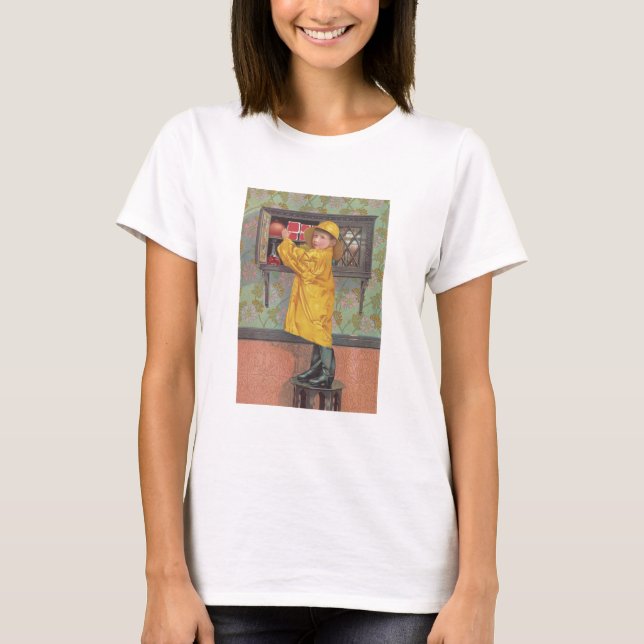 T-shirt Garçon en Raincoat (Devant)