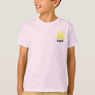 T-shirt garçon en rose clair