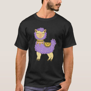 T-shirt Garçon Fille Enfants Lama Alpaca Fantaisie