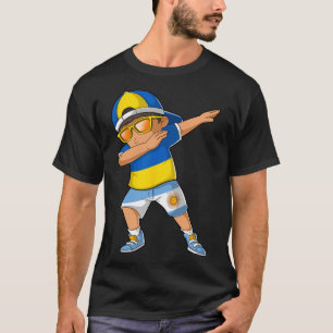 T-shirt Garçon moitié ukrainien argentin Ukraine Argentine