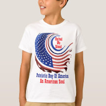 Garçon patriotique d'Amérique Design Transparent