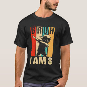 T-shirt Garçon qui fait le dab pour son 8ème anniversaire
