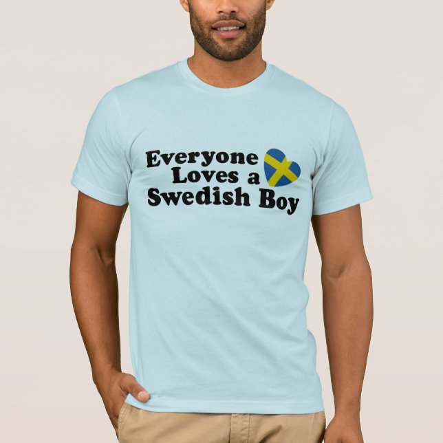 T-shirt Garçon suédois (Devant)
