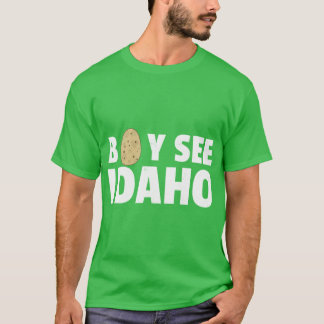 T-shirt Garçon Voir Idaho Design Boise Idaho Graphic Idaho