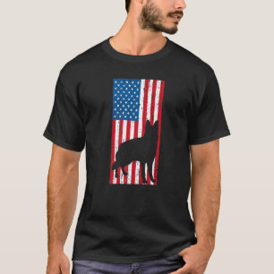 T-shirt Garçons Berger Allemand Enfants GSP Chien Patrioti