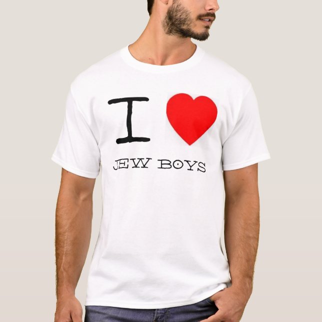 T-shirt Garçons de juif du *heart* I (Devant)