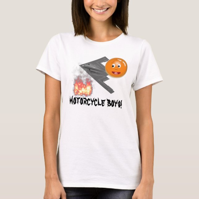 T-SHIRT GARÇONS DE MOTO 4 LYFE (Devant)