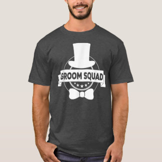 T-shirt Garçons d'honneur Marié Squat Hommes Célibataire F