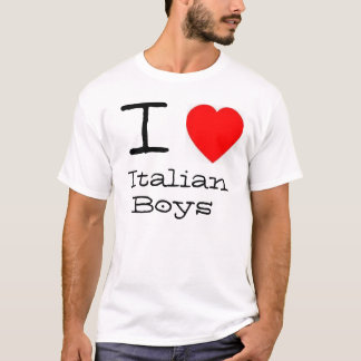 T-shirt Garçons d'Italien du *heart* I