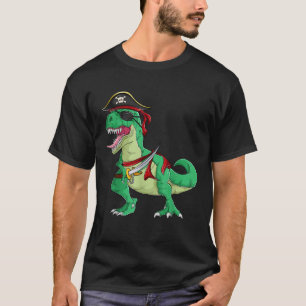 T-shirt Garçons Enfants Pirate Dinosaure Chemises Hommes V