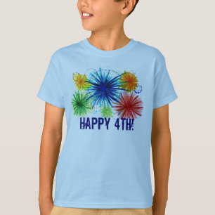 T-shirt Garçons happy 4th shirt