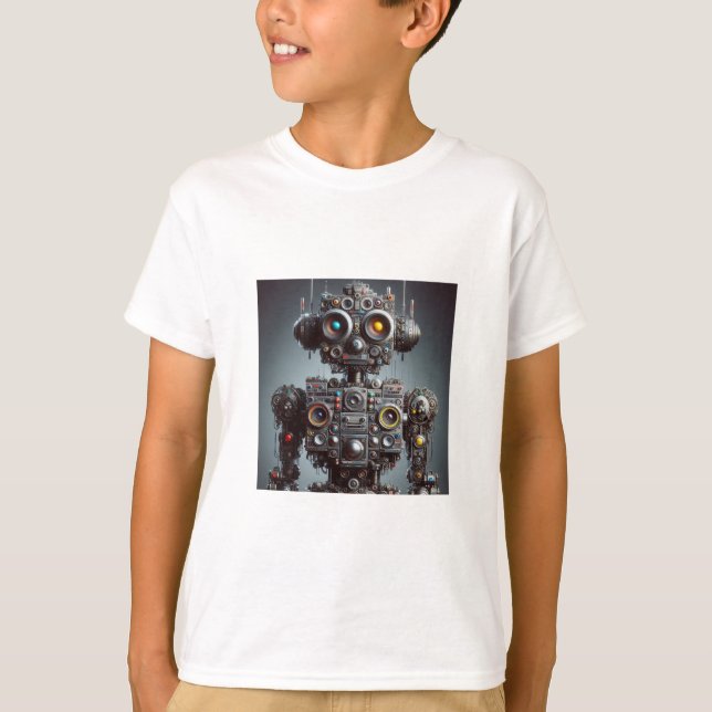 T-shirt Garçons inspirés par les robots (Devant)