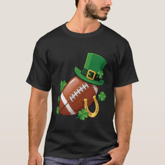T-shirt Garçons Jeunes Saint-Patrick Football Shamrock Hom