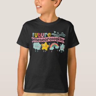 T-shirt Garçons météo Filles Futures météorologistes