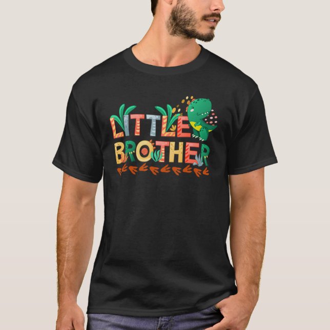 T-shirt Garçons Petit Frère Dino (Devant)