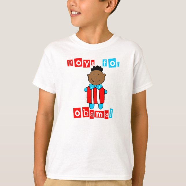 T-shirt Garçons pour le Sweatshirt Obama (Devant)