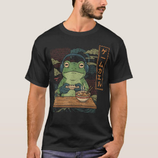 T-shirt Garçons Ramen de l'Art de Grenouille de Joueur Jap