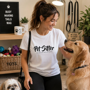 T-shirt Garde d'animaux professionnelle - Les aimer, les g