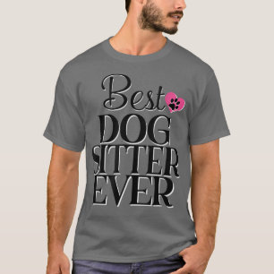 T-shirt Garde de chien drôle Meilleur gardien de chien Ev