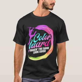 T-shirt Garde de couleur faisant apparaître la fanfare Gar