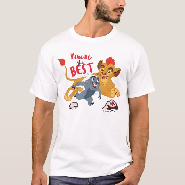 T-shirt Garde de Lion| Vous êtes le meilleur Valentin 2 (Devant)