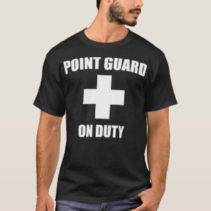 T-shirt Garde de points sur le basket-ball en service