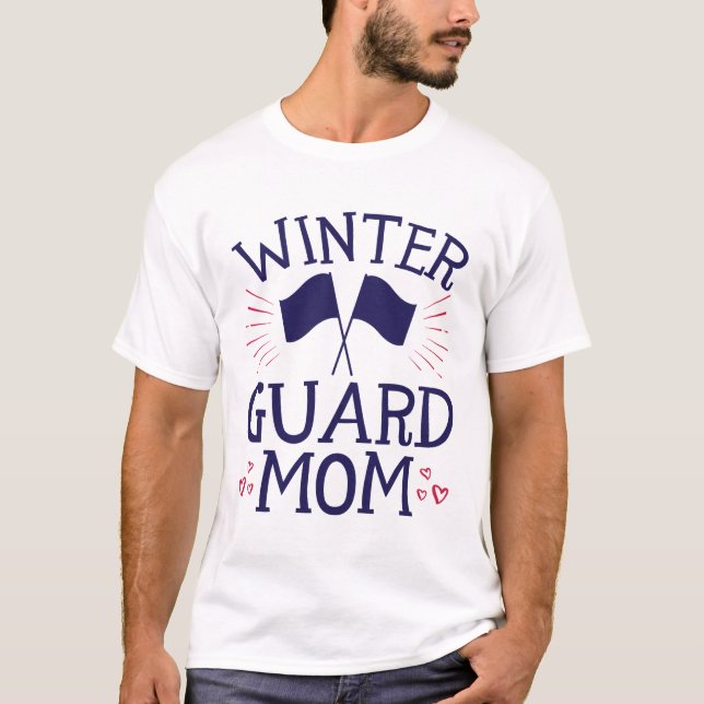 T-shirt Garde d'hiver maman Color Guard (Devant)