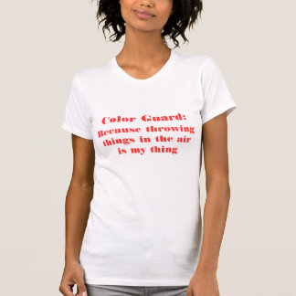 T-shirt Garde du drapeau