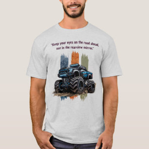 T-shirt "Garde les yeux sur la route" Aventure Monstre