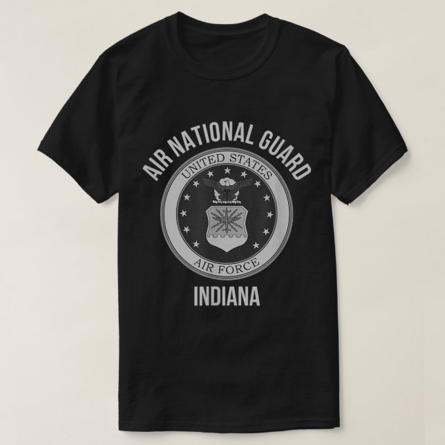 T-shirt Garde nationale aérienne de l'Indiana (Design devant)