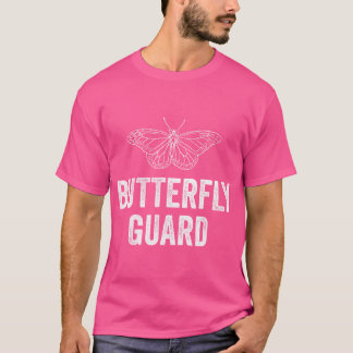 T-shirt Garde-Papillons Jiu Jitsu Chemise Pour Bjj Blanc