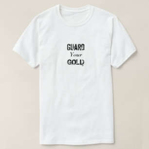 T-shirt Garde ton or