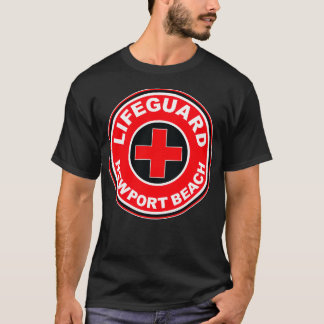T-shirt Garde-vie Newport Beach Californie Baignade S
