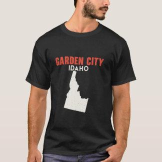 T-shirt Garden City Idaho USA State America Travel Idahoan