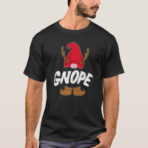 T-shirt Garden Gnome Gnope Tomte Scandinave Suède Non