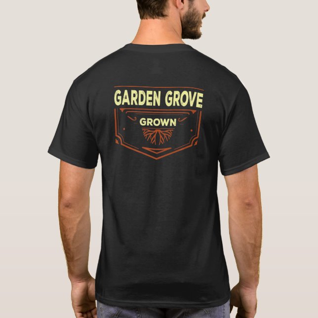 T-shirt Garden Grove Grove California Hometown Ca Home Sta (Dos)