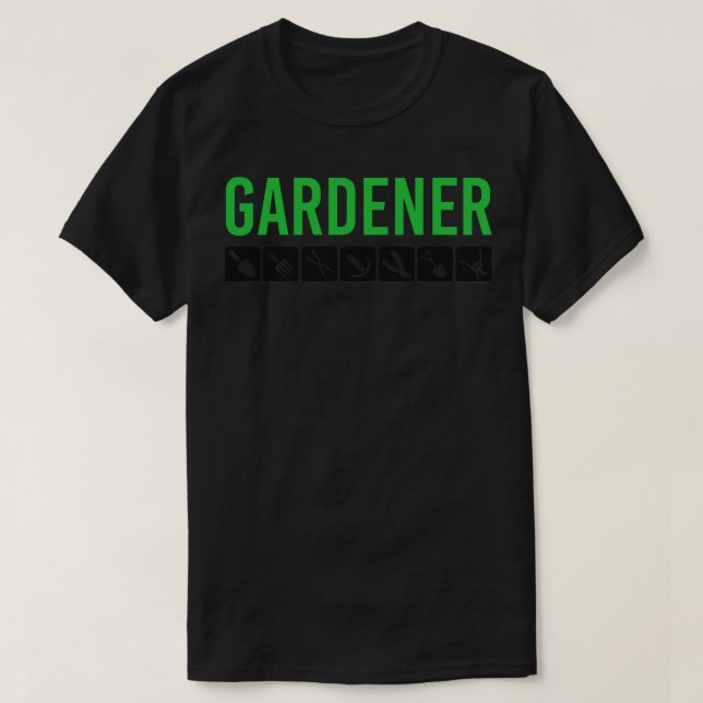 T-shirt Gardener (Design devant)