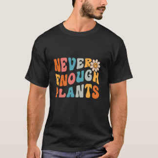 T-shirt Gardener Garden Gardening, Groovy Flower Never Eno