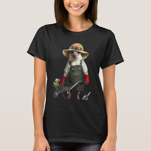 T-shirt Gardening animal gopher farming (Devant)