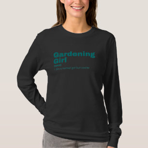 T-shirt Gardening Girl