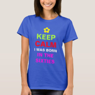 T-shirt GARDER CALM et ajouter votre propre signe & texte